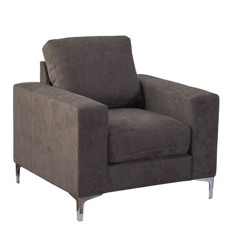 CorLiving Chenille Fabric Armchair | Walmart Canada