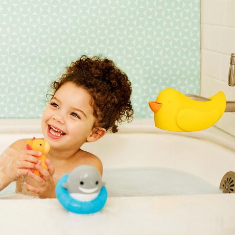 Munchkin Bubble Beak Couvercle De Bec De Bain Protecteur De Securite Jaune Walmart Canada