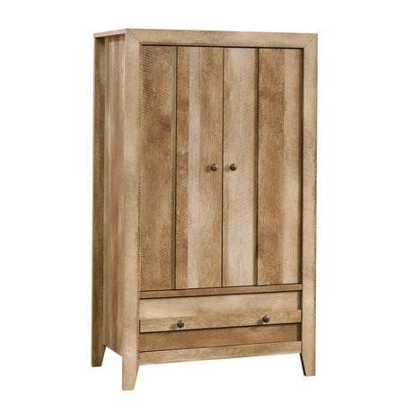 Sauder Dakota Pass Armoire, Craftsman Oak, 419077