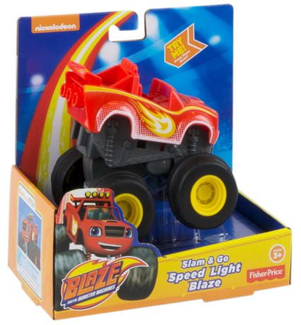 Fisher-Price Nickelodeon Blaze and the Monster Machines Slam & Go Speed ...