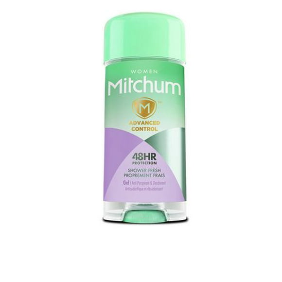 Mitchum Women, Gel Antiperspirant & Deodorant, 48 HR Odour Protection, Shower Fresh, 96g, MIT WOMEN ADV GEL 0.322 lbs