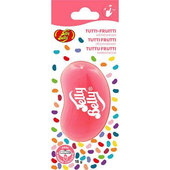 Jelly Belly 3D Hanging Air Freshener - Tutti Fruitti, 1 Pack