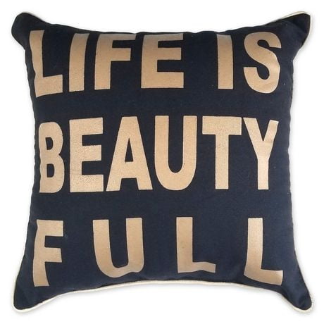 hometrends Black Friday Decorative Cushion | Walmart Canada