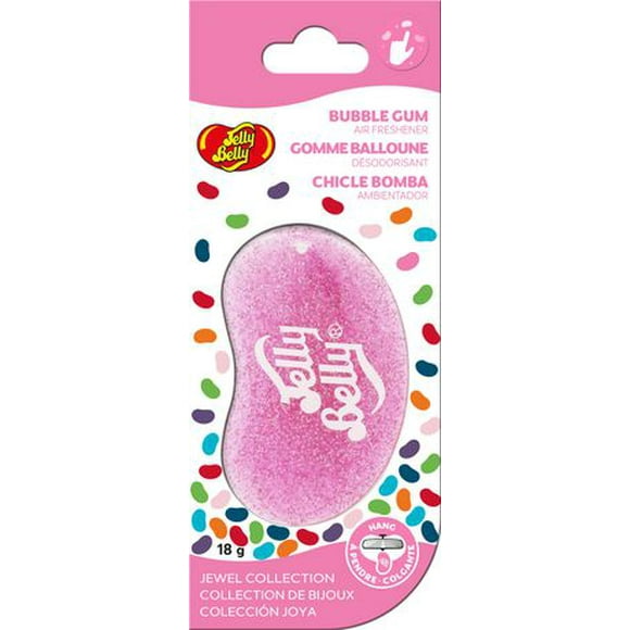 Jelly Belly 3D Hanging Jewel Air Freshener - Bubblegum, 1 Pack