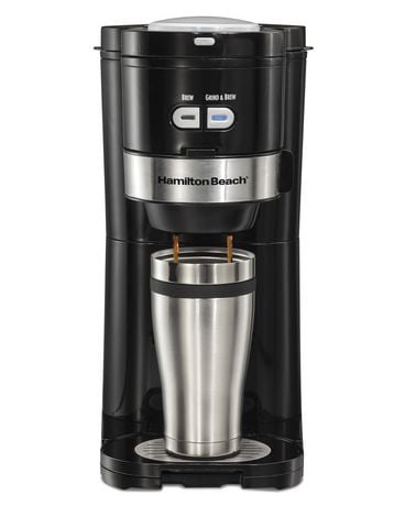 Hamilton Beach Single Serve Grind and Brew Coffee Maker | Walmart.ca