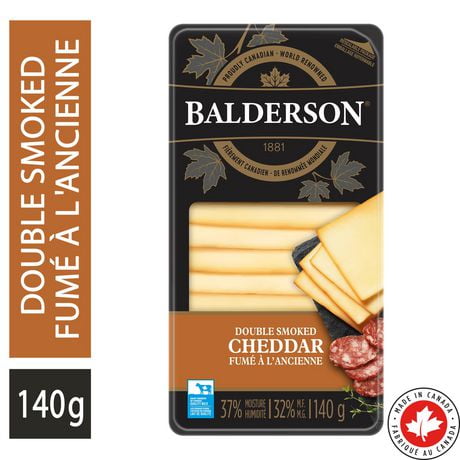 Balderson Double Smoked Cheddar Natural Sliced Cheese | Walmart Canada