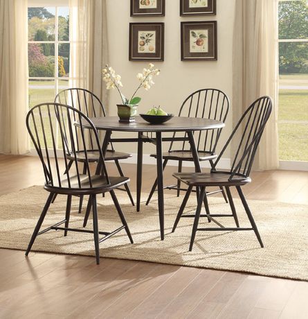 Topline Home Furnishings Round Dinette, Round Table Windsor Ca