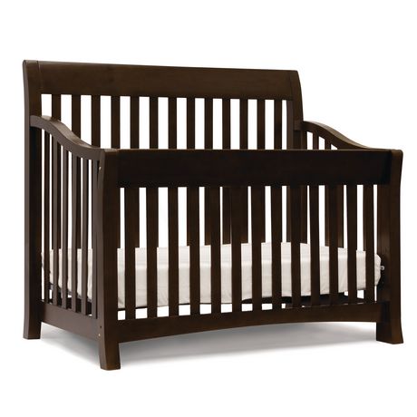 Bily Kinsale Dark Espresso Sleigh Crib Walmart Canada