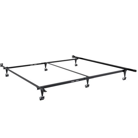 Adjustable Heavy Duty Steel Queen to King Size Bed Frame - Walmart.ca