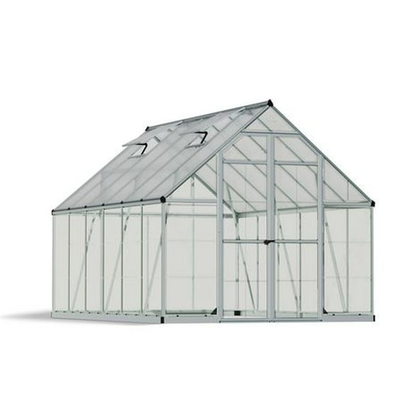 CANOPIA by PALRAM Balance 8 ft. x 12 ft. Greenhouse Kit - Silver