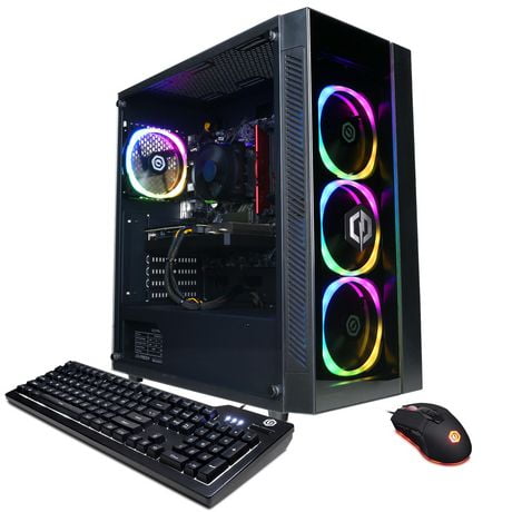 CYBERPOWERPC Gamer Master Desktop AMD Ryzen 5 5600X GMA9128W | Walmart ...