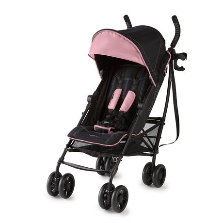 Summer Infant 3Dlite+ Standard Stroller, Solid Print Pink