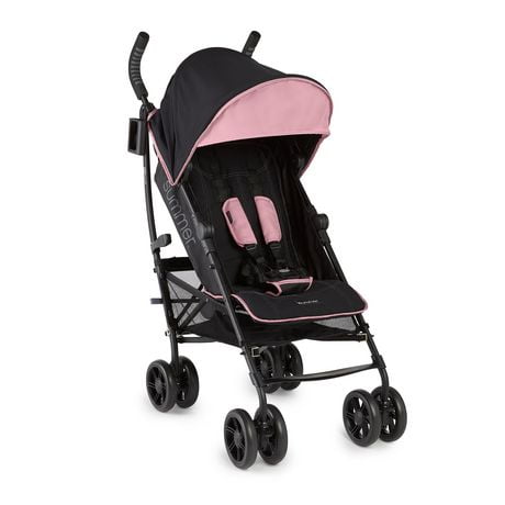 Summer Infant 3Dlite+ Convenience One-Hand Adjustable Stroller Pink ...