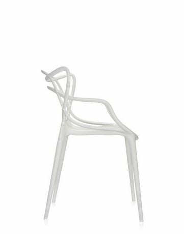 Plata Import Keeper Chair in White Set of 4