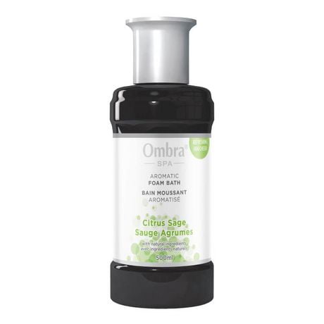 Ombra Aromatic Citrus Sage Foam Bath, Size: 500 ml