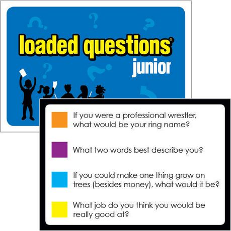 loaded questions game by all things equal
