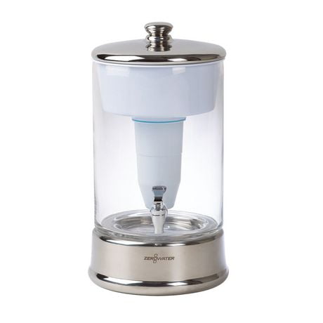 Zerowater 40 cup Glass Beverage Dispenser