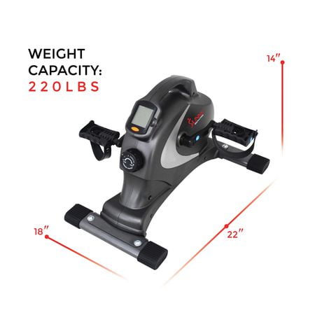 Sunny Health & Fitness SF-B0418 Magnetic Mini Exercise ...