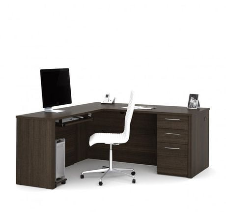 Bestar Embassy 66 L Shaped Desk Walmart Canada