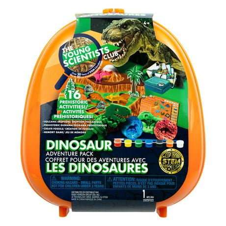 The Young Scientists Club™ Coffret des aventures avec les dinosaures, Kit STIM Âge : 5 ans et plus