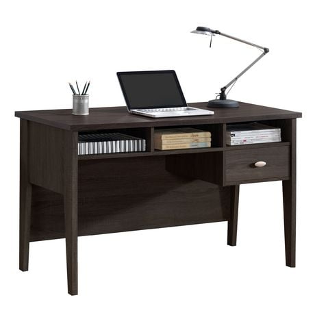 espresso desk with drawers