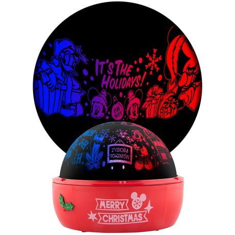 Christmas Lightshow Projection Tabletop ShadowLights Mickey and Friends ...