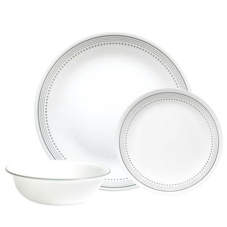 Corelle® Mystic Grey Dinnerware Set 12pc, Corelle® 12pc set