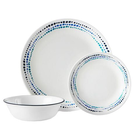 Corelle® Ocean Blue Dinnerware Set 12pc, Corelle® 12pc set