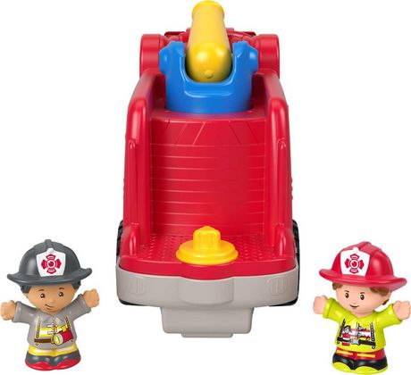 Fisher-Price Little People Helping Others Fire Truck - English & French ...