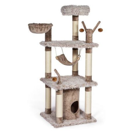 Prevue Pet Kitty Power paws Siberian Mountain Cat Tower