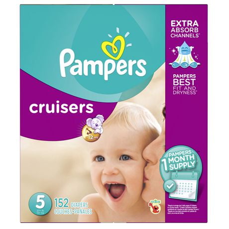 pampers cruisers diapers supply month zoom