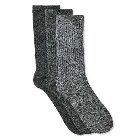 George Men's Cotton Crew Socks, Sizes 7-11
