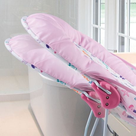 Seggiolino Da Bagno Summer Infant Deluxe, Reclinabile, Per Lavandino O Vasca, Con Supporto Testa