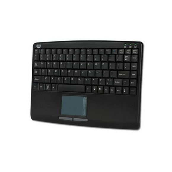 Mini clavier Touchpad USB SlimTouch 410 d'Adesso en noir