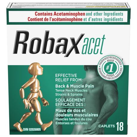 Robaxacet Extra Strength - 18 Caplets, 18 Caplets