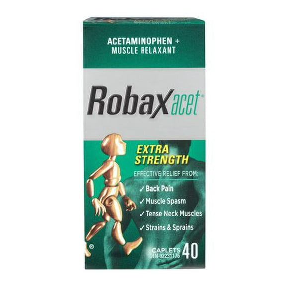 Robaxacet Extra Strength, 40 Caplets, 40 Caplets