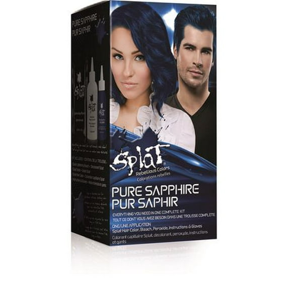 Splat Pure Sapphire Color, Pure Sapphire Complete Kit
