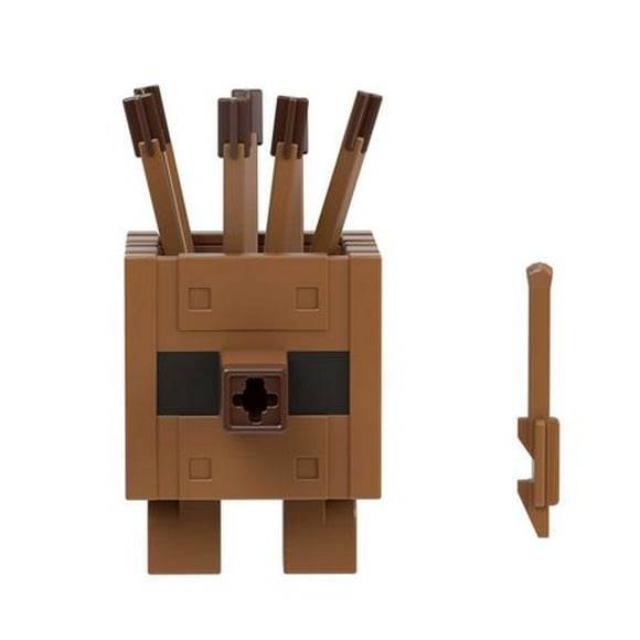 ​Minecraft Legends 3.25-inch Plank Golem Action Figures with Attack Action and Accessory