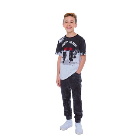 Boys Mini Pop Kids Turn Up The Beat T-Shirt | Walmart Canada