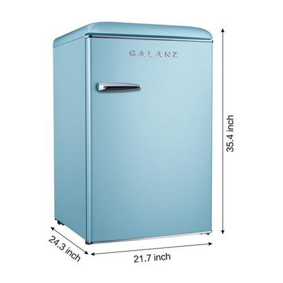 Réfrigérateur rétro Galanz de 4,4 pc