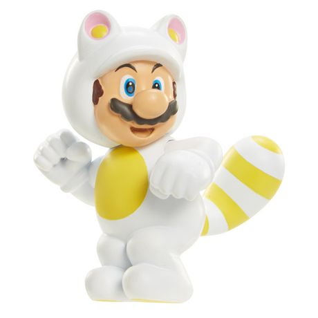 Nintendo Tanooki Mario White 2.5