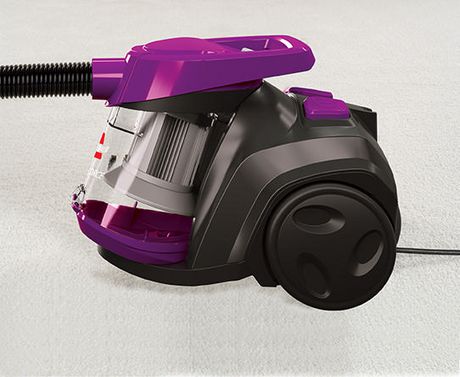 BISSELL PowerForce Bagless Cannister Vacuum Cleaner Light Purple Color-BRAND NEW 