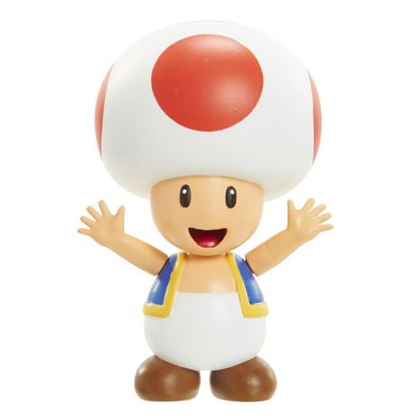 Figurine d'articulation limitée Toad de Nintendo de 2,5 po