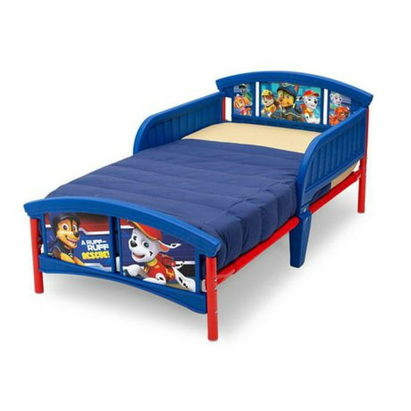 Nick Jr. PAW Patrol Plastic Toddler Bed by Delta Children, 1 Toddler Bed
