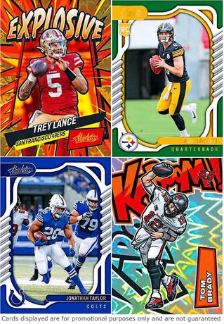 NFL Panini 2021 Absolute Football Trading Card BLASTER Box 8 Packs - ToyWiz