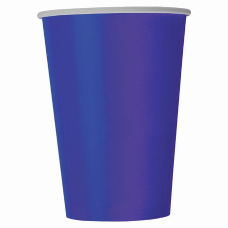 Paper Cups, 12oz. 8ct, Disposable cups hold 12oz.