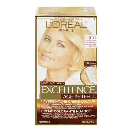 L'oréal Paris Excellence Age Perfect Haircolour 10G | Walmart Canada