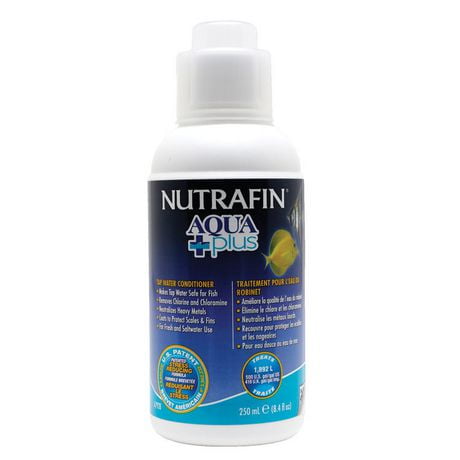 Nutrafin Aqua Plus Tap Water Conditioner, 250 ml (8.4 fl oz)