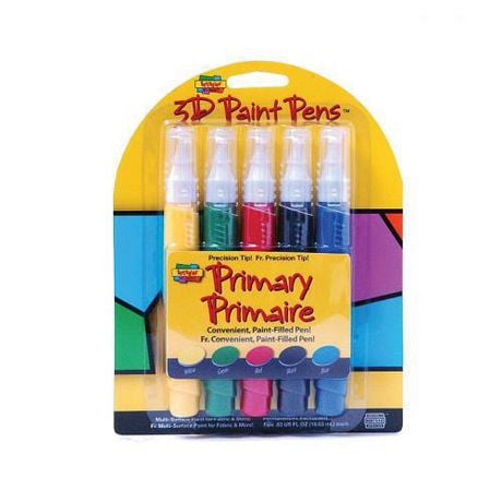 pens scribbles paint dimensional primary fabric pack