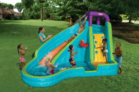 Little Tikes Outdoor Inflatables Slam ânâ Curve Water Slide | Walmart Canada